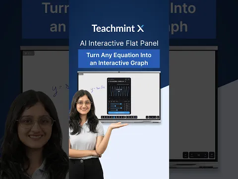 Best Interactive Flat Panel for Education | AI Graph on Teachmint X