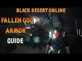 Outdated BDO FALLEN GOD ARMOR GUIDE 2025