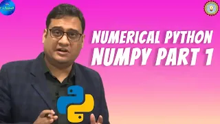 Lecture 36 Numerical Python - NumPy Part 1 KNC