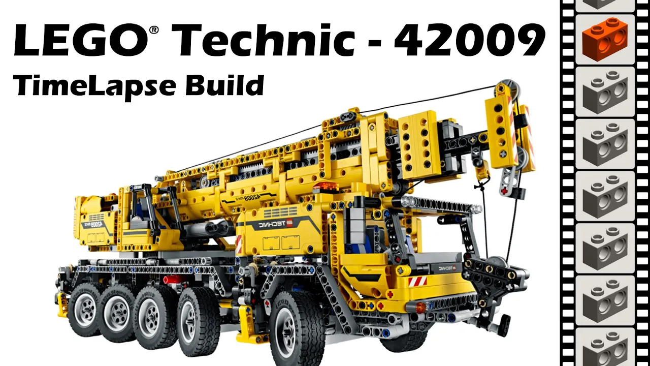 LEGO Technic 42108 Mobile Crane - Lego Speed Build Review