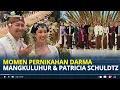 Lagu MOMEN Pernikahan Darma Mangkuluhur dan Patricia Schuldtz Kental Adat Jawa, Dihibur Brian McKnight
