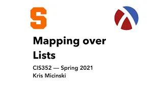 L8 Mapping over Lists