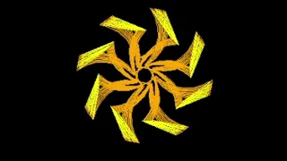 Python turtle flower