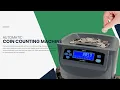 Nadex S540 Coin Counter Sorter and Coin Roll Wrapper