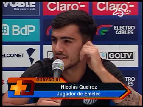 Joel López Pisano baja por suspensión en Emelec