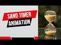 How to Create a Sand Timer Animation Using HTML CSS and JavaScript