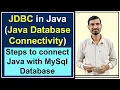 JDBC Java Database Connectivity Steps to Connect Java with MySql Database by Deepak