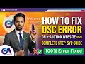 How to Fix DSC Error on e-Auction Website 2026 Complete Step-by-Step Guide Complete DSC Setup