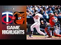 Twins vs Orioles Game Highlights 26 MLB Highlights