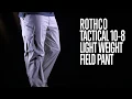 Rothco Khaki Tactical 10-8 Lightweight Field Pant 3761 - Video 2 of 1
