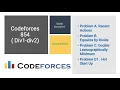 Codeforces 854 Div1-div2 Problem A-D1 with timestamps discord discussion
