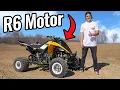 Crotch Rocket Motor Swapped Quad