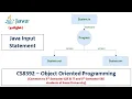 Java System in Scanner class and its methods Object Oriented Programming Tamil 9