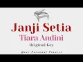 Download Lagu Janji Setia - Tiara Andini (Original Key Karaoke) - Piano Instrumental Cover with Lyrics