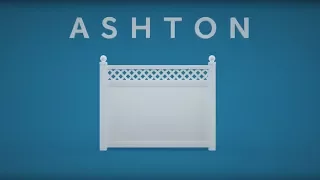 Weatherables Ashton Privacy Fence Installation