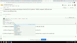Solving Assignment-1 Python Programming 2022 Open Knowledge Share