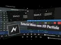 Tutorial Move cam Particle 3D Node - English sub