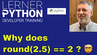 Why does round 2 5 2 in Python