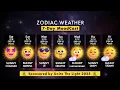 Zodiac Weather March 8th - 14th SiriusJoy com