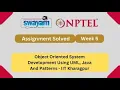 NPTEL Object Oriented System Development Using UML Java And Patterns Week 5 Assignment Solution2026