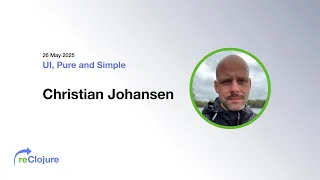 UI Pure and Simple by Christian Johansen