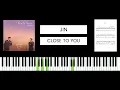 Download Lagu Jin - Close to You (BEST PIANO TUTORIAL \u0026 COVER)