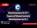4 1 Constructor in C Types of Constructors in C Destructor in C