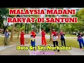 Lagu MALAYSIA MADANI,RAKYAT DI SANTUNI-DATO SRI SITI NURHALIZA|Chinta \u0026 Friends|choreo by:chinta 