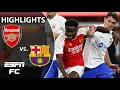 EIGHT GOAL THRILLER Arsenal vs Barcelona Full Game Highlights ESPN FC