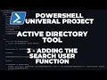 PowerShell Universal Project - Active Directory Tool