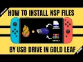 Lagu How To Use Gold Leaf Installing Big NSP Files By USB Drive Directly To Nintendo Switch