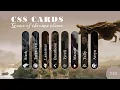 CSS Tricks Expand Card on Hover Effect Game of Thrones theme