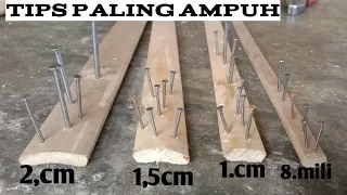 Download Tips PALING AMPUH || DUA cara memaku bambu agar tidak pecah MP3