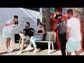I caught my ex-girlfriend my best friend on a date COPS CALLED