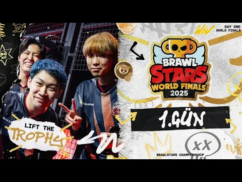 Video Thumbnail: Brawl Stars Dünya Finalleri 2025 1. Gün