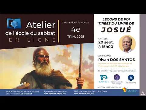 Introduction à l'étude sur "LEÇONS DE FOI TIRÉES DU LIVRE DE JOSUE" présentée par Rivan DOS SANTOS