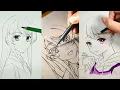 Download Lagu How To Draw Anime. Satisfying Anime Art