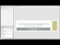 Paying Final Respects Tips for Funeral Planning