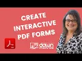 Create Interactive PDF Fillable Forms and Request Signatures Adobe Acrobat