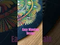 Download Lagu Easy mandala painting. One brushstroke design