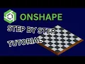 HOW TO MAKE CHESS BOARD ONSHAPE TUTORIAL