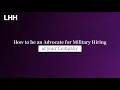 How to Advocate for Military Hiring at your Organization