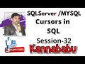 Cursors in SQL-32