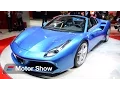 Ferrari 488 Spider vs Lamborghini Huracan Spyder - Frankfurt Motor Show 2015