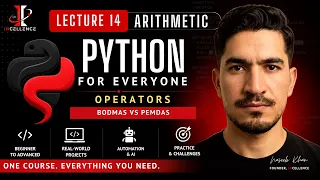 Python Complete Course 2026 14 - Python Operators Arithmetic Operators Operator Precedence