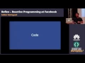 Julien Verlaguet - Reflex Reactive Programming at Facebook
