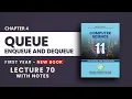 4 3 Queue in Python Enqueue and Dequeue Operations Explained Class 11 Computer Science