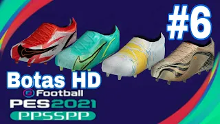 botas hd 6 parte actualizadas para pes emulador ppsspp 20 21