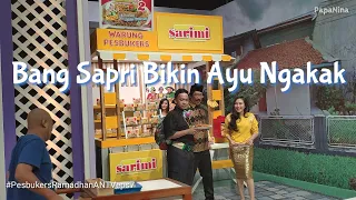 Download Bang Sapri bikin AYU TING-TING Ngakak | Ayu  bagi2 THR setiap hari di Pesbukers Antv MP3