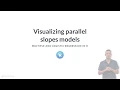 R Tutorial Visualizing parallel slopes models